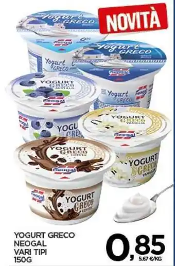 Interspar Neogal Yogurt Greco vari tipi 150g offerta