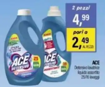 Lillapois Ace Detersivo lavatrice liquido assortito 25/26 lavaggi offerta