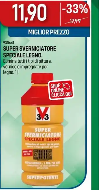 Cfadda 930641 Super Sverniciatore Speciale Legno 1 L offerta