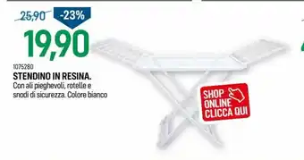 Cfadda 1075280 Stendino In Resina offerta