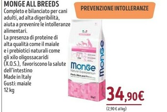 Il Gigante Monge Cibo per cani offerta