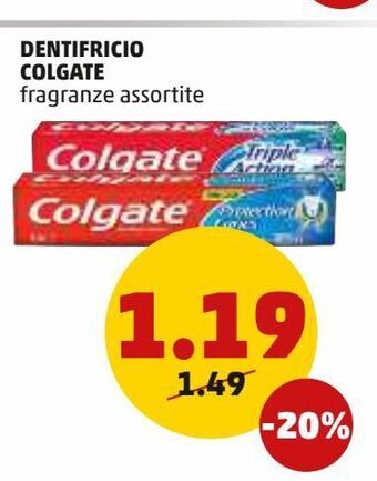 PENNY Dentifricio colgate offerta