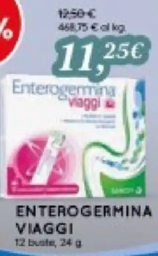 Coop Enterogermina Viaggi 12 buste 24 g offerta