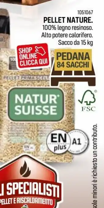 Cfadda 1051067 Pellet Nature 15 kg offerta