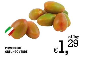 Famila Pomodoro Oblungo Verde offerta