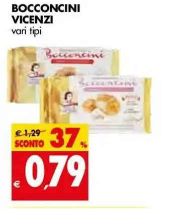 Tigros Bocconcini Vicenzi vari típi offerta