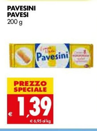 Tigros Pavesini Pavesi 200g offerta