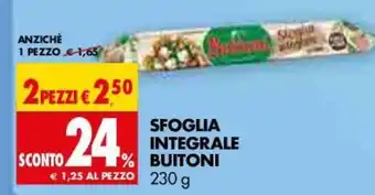 Tigros Sfoglia Integrale Buitoni 230g offerta
