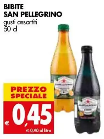 Tigros Bibite San Pellegrino gusti assortiti 50cl offerta