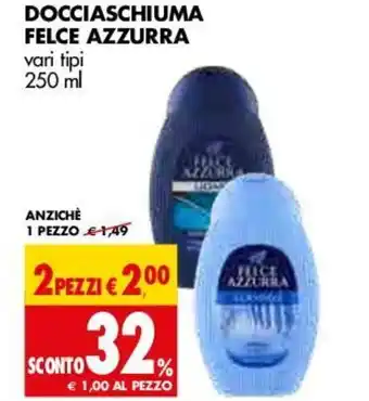 Tigros Docciaschiuma Felce Azzurra 250ml offerta