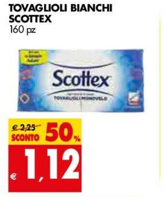 Tovaglioli Bianchi Scottex