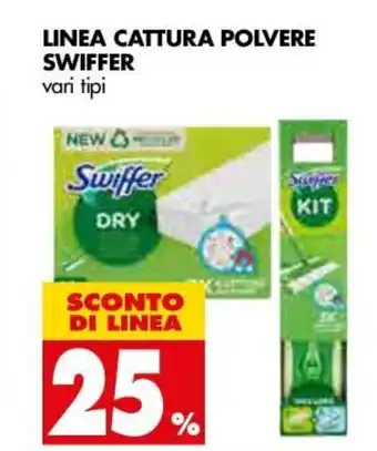 Tigros Linea Cattura Polvere Swiffer offerta