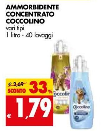 Tigros Ammorbidente Concentrato Coccolino offerta