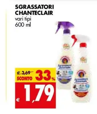 Tigros Sgrassatori Chanteclair 600ml offerta