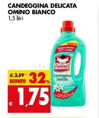 Tigros Omino Bianco Candeggina Delicata 1,5 litri offerta