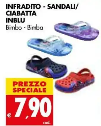 Tigros Infradito-Sandali/Ciabatta Inblu offerta