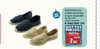 Happy Casa Bestway Espadrillas Uomo Donna offerta