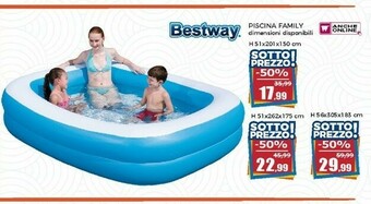 Happy Casa Bestway Piscina Family offerta