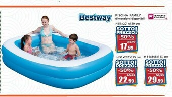 Happy Casa Bestway Piscina Family offerta