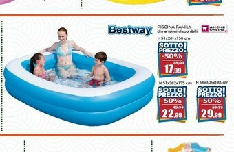 Happy Casa Bestway Piscina Family offerta