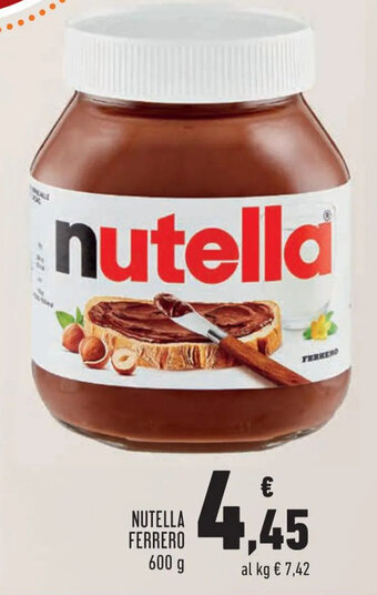 Conad Ferrero Nutella 600 g offerta