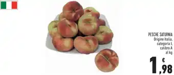 Conad Pesche Saturnia offerta