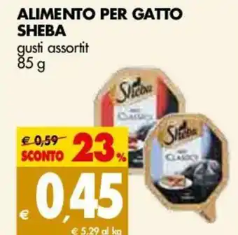 Tigros Alimento Per Gatto Sheba 85g offerta