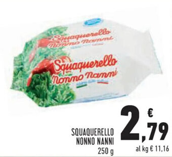 Conad Nonno Nanni Squaquerello 250 g offerta