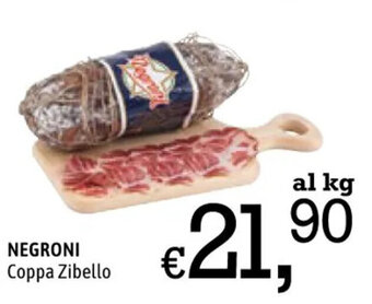 Famila Negroni Coppa Zibello offerta