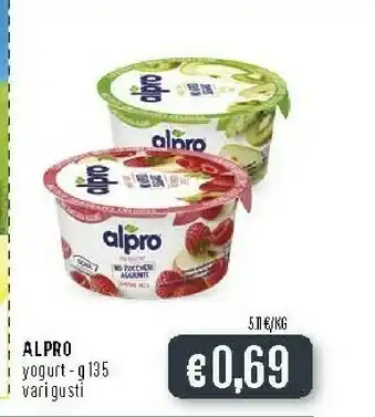 Deco Supermercati Alpro Raspberry Apple 135 G(ml) offerta