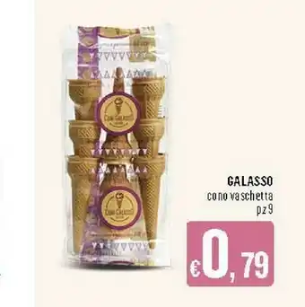 Deco Supermercati Galasso Cono Vaschetta offerta