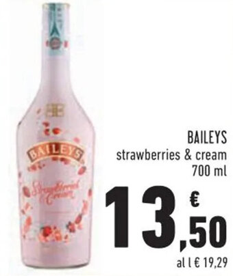 Conad Baileys strawberries & cream 700 ml offerta