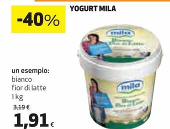 Ipercoop Yogurt mila offerta