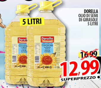 Il Genio Supermercato Dorella Olio di Semi di Girasole 5 litri offerta
