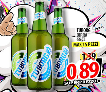Il Genio Supermercato Tuborg Birra 66 cl offerta