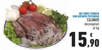 Conad Calamari decongetali offerta