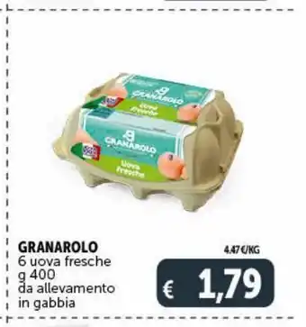 Deco Maxistore Granarolo 6 uova fresche offerta