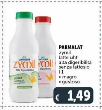 Deco Maxistore Parmalat zymil latte uht alta digeribilità senza lattosio offerta