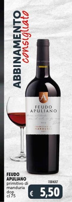 Feudo apuliano primitivo di manduria dop