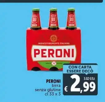 Deco Superstore Peroni birra senza glutine offerta