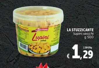 La stuzzicante lupini secchi