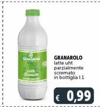 Deco Superstore Granarolo latte uht parzialmente scremato in bottiglia offerta