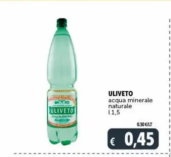 Uliveto acqua minerale naturale