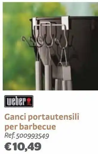 Bricocenter Ganci portauntensili per barbecue offerta