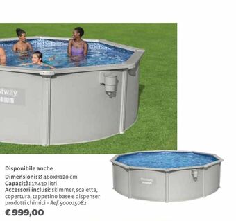 Bricocenter Bestway piscine hydrium offerta