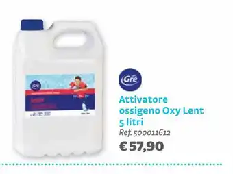 Attivatore ossigeno oxy lent 5 litri