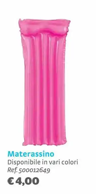 Bricocenter Materassino offerta