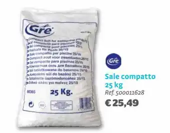Bricocenter Sale compatto 25 kg offerta