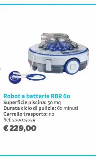 Bricocenter Robot a batteria rbr 60 offerta
