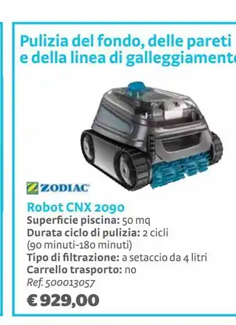 Zodiac robot cnx 2090